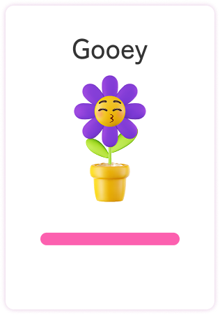 お花の成長イメージ